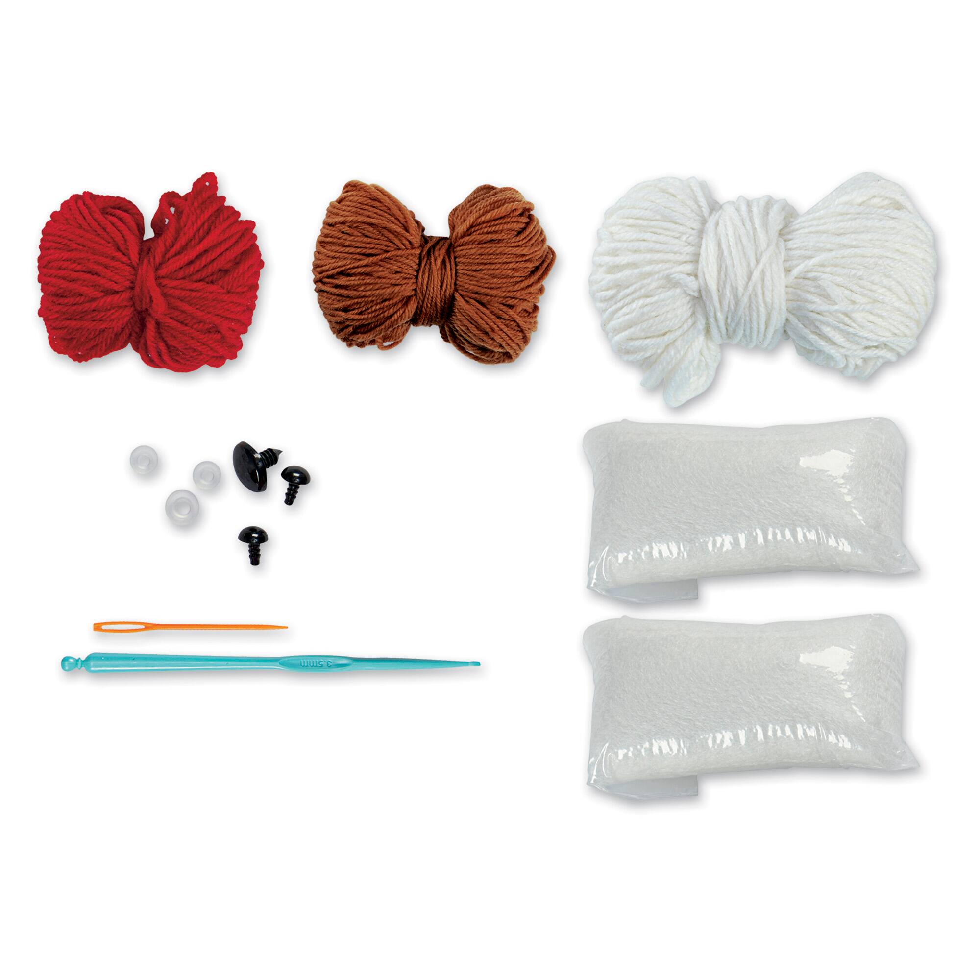 6 Pack: Intermediate Dog Amigurumi Crochet Kit by Loops & Threads®